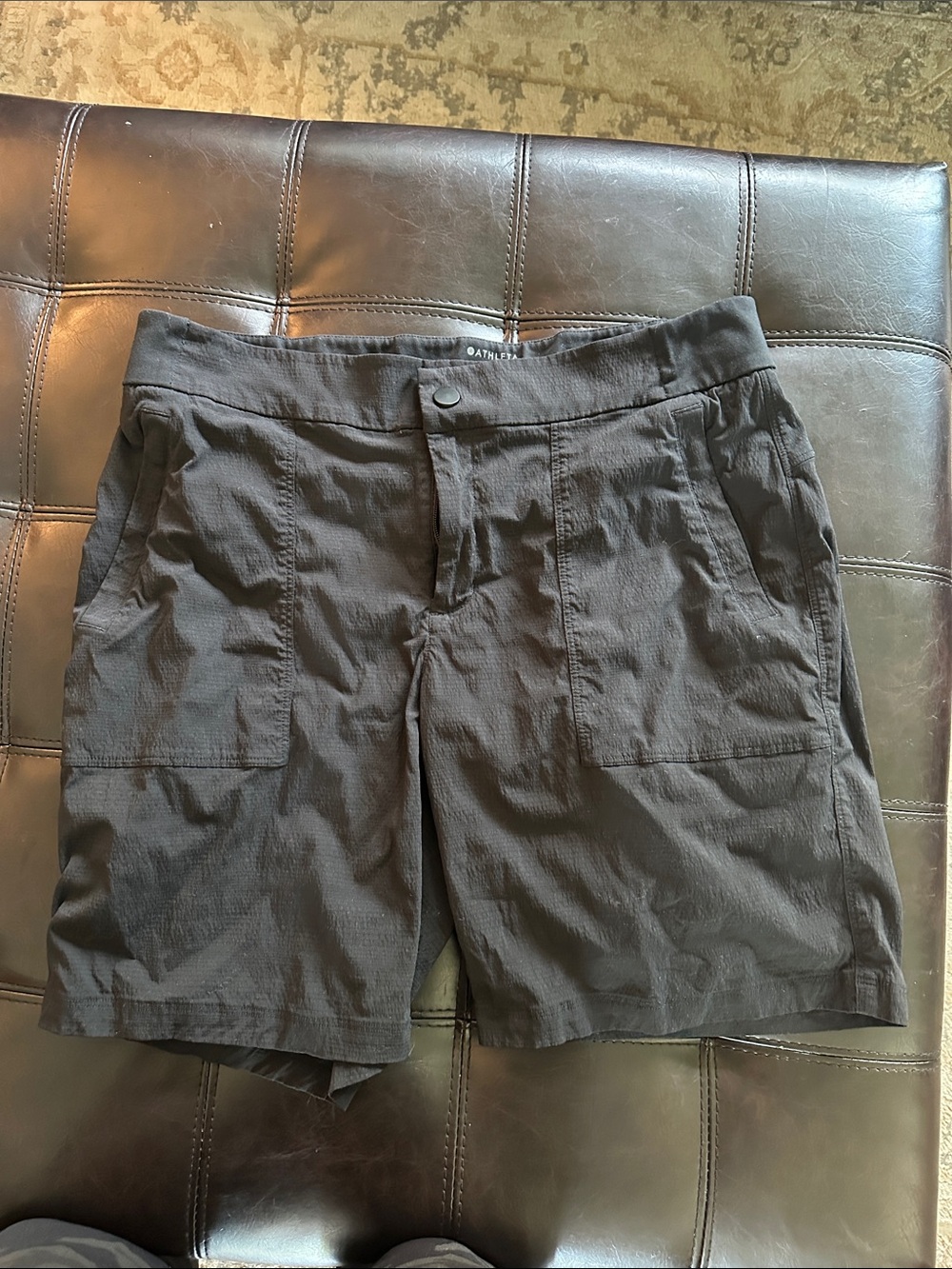 Athleta Dark Gray Women's Ripstop Active Shorts